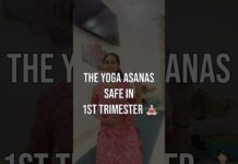 Yoga asana safe in 1st trimester 🤰🏻#trimester1 #pregnancy #pregnant #yoga