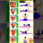 6 Best Home Exercises for Weight Loss💪#weightloss #yoga #shorts #motivation #fitnessroutine #fatloss