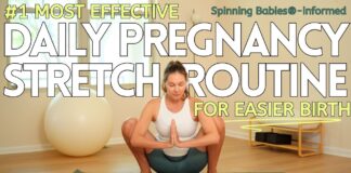 Best Pregnancy Stretches | 15-Minute Full Body Daily Stretch Routine | Relieve Pregnancy Symptoms