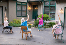 This 71-Year-Old Yoga Teacher Turned Her Driveway Into a Yoga Studio
