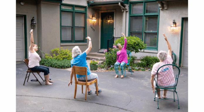 This 71-Year-Old Yoga Teacher Turned Her Driveway Into a Yoga Studio