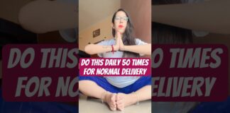 Do this for #normaldeliverytips #tips #yoga #fitness #motivation #pregnancy #shorts #trending