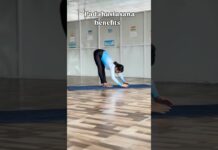 Benefits of forward bending #yoga #forwardbend #explore #yogapose #yogae #yogapostures #benefits