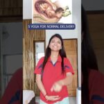 5 Best Yoga Poses for Normal Delivery | Easy Pregnancy Exercises for Moms-to-be#pregnany