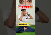 Only 2 Face Yoga Exercises for Bright Eyes! ✅💯 #fitness #viral #yoga #shorts #faceyoga #workout