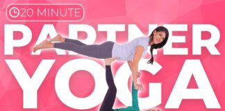 20 minute PARTNER YOGA poses for 2 | Acro Yoga Routine for *all levels, ages, & sizes*