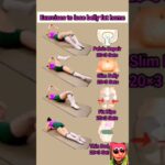 Exercise to lose belly fat at home #weightloss #fitness #dailyworkout #homeexercise #yoga