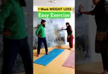 1 week weight loss exercise | Hira Yogi. #hirayogi #yogaexercise #yoga #weightloss #shorts