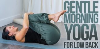 Gentle Morning Yoga Stretch for Low Back | 15 Minutes