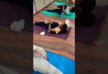 Yoga for Anxiety #yoga #fitness #trending #anxiety #problem #ytshorts #youtubeshorts #legworkout