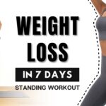 WEIGHT LOSS in 7 DAYS🔥40MIN Full Body Fat Burn – Arm, Back, Leg, Abs – Standing Only