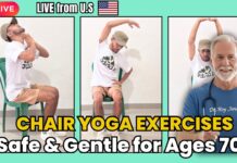Chair Yoga Exercises for Seniors | Gentle Stretches to Improve Mobility and Flexibility