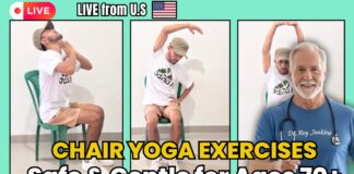 Chair Yoga Exercises for Seniors | Gentle Stretches to Improve Mobility and Flexibility