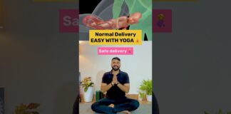 Pregnancy Yoga for Safe Normal Delivery #normaldeliverytips #prenatalcare #womenshealth