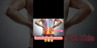 🗣️30-Seconds Exercises to Improve posture and reduce Back Pain🔥💯#shorts #shortvideo #short