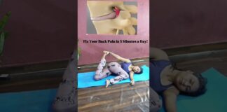 Do👉 This Every Morning 😇for a Pain-Free Back!#shots #ytshorts #backpainrelief #backpain #fixed #yt