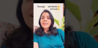 Do Face Yoga Exercises Actually Work?#ytshorts#facetoga#yoga
