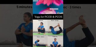 💙Struggling with PCOD & PCOS?These 4 yoga poses can help🔥#YogaForPCOD #PCOSRelief #HormonalBalance #