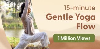 15-Minute Gentle Yoga Flow to Start the Day | सुबह के लिए 15 मिनट का योग @satvicyoga