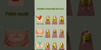 Weight lose belly fat home #weightloss #exercise #yoga #shorts