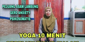 YOGA SEBELUM TIDUR PEJUANG ASAM LAMBUNG GERD ANXIETY PSIKOSOMATIS