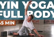 Yin Yoga Full Body: 45 Min Deep Stretch & Relaxation with Travis Eliot