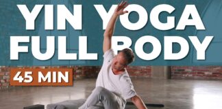 Yin Yoga Full Body: 45 Min Deep Stretch & Relaxation with Travis Eliot