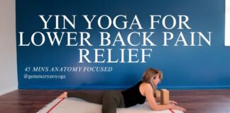 Yin Yoga For Sore Hips and Lower Back