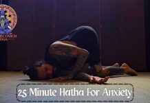25 Minute Hatha Yoga For Anxiety | Yoga With Nick Viscovich