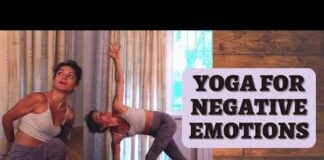 Yoga For Negative Emotions – Stress, Anxiety, Anger , Fear. Vinyasa Flow Level 1-3