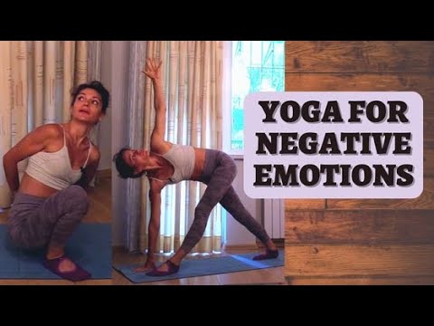 Yoga For Negative Emotions – Stress, Anxiety, Anger , Fear. Vinyasa Flow Level 1-3