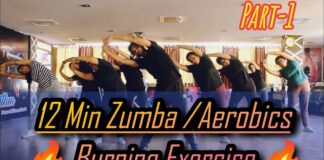 12Min_Zumba Bollywood song / Weight lose burning 🔥🔥🔥 Exercise/ #rhythmdancestudio #Rajsir