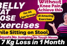 7kg Loss in 1month | LOSE BELLY FAT Exercises 2025| #yoga #bellyfat #weightloss