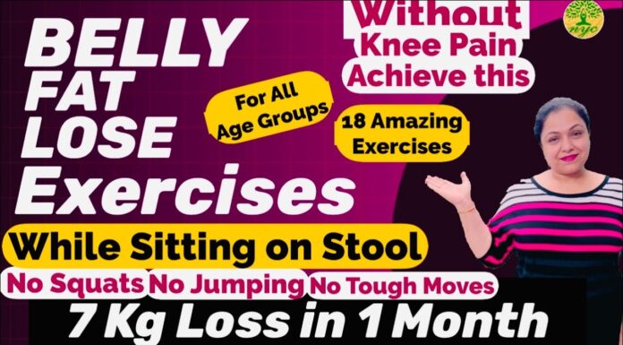 7kg Loss in 1month | LOSE BELLY FAT Exercises 2025| #yoga #bellyfat #weightloss