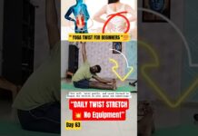 Best Yoga for Side Waist, Gut & Back Pain – Twist It Out, relief exercises 💯 #VinaydoodYoga #yoga