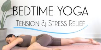 Bedtime Yoga Stretch to Release Tension and Stress