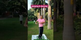 jumping & dancing #fatloss#yoga#exercise#shortvideo#shorts