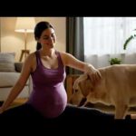 Yoga & Love: Pregnant Mom and Her Labrador’s Gentle Moments 🧘🐕 || ASMR