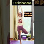 4 yoga asanas concentration #yogaforbeginners #yoga #meditation #ytshorts #yogapractice #health