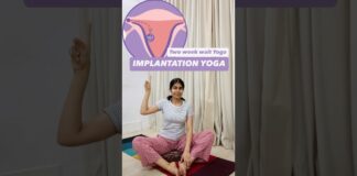 Implantation yoga. #conceivenaturally #yogaforfertility #fertilityjourney #yogawithbhumikaa