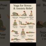 yoga for stress and anxiety ✨ #beautyadvice #beautytips