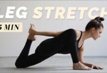 15 Min. Leg Stretch | Flexibility Routine for Hamstrings, Butt & Hips | Post Run Stretch