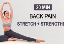 20 Min Back Pain Stretch + Strengthen | Pilates x Yoga | No Repeat | Beginner Friendly