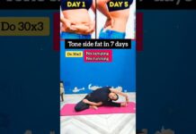 EXERCISES FOR SIDE FAT#sidefat #sidefatloss #fatloss #yoga #exercise