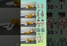 Exercises for a full body workout at home#shorts #weightloss #stomachworkout #abdominalworkout #yoga