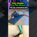 Try This Simple Stretch For Sciatica #Pain #shorts #backpain #backpain #yoga #sciaticarelief