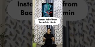 Get Instant relief from Back pain in just 15 min | Back pain permanent solution #backpainrelief