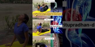दर्द!""Sitting Job? ऐसे रखें अपनी पीठ को हेल्दी!" 3 effective yoga poses for back pain 🕉️🌺#shorts