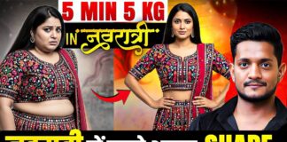 (NAVRATRI SPECIAL)Top Fitness Expert Reveals SECRET 5-Minute Full Body Fat Burn HIIT Routine