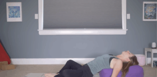 A Soothing Nighttime Yoga Practice You Can Do in Bed